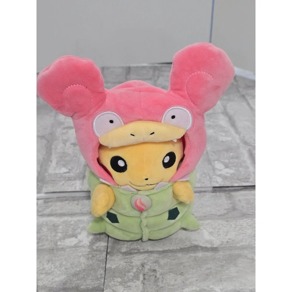 Pokemon Center Limited Pikachu Mascot Wearing A Megayadran Poncho 9.5